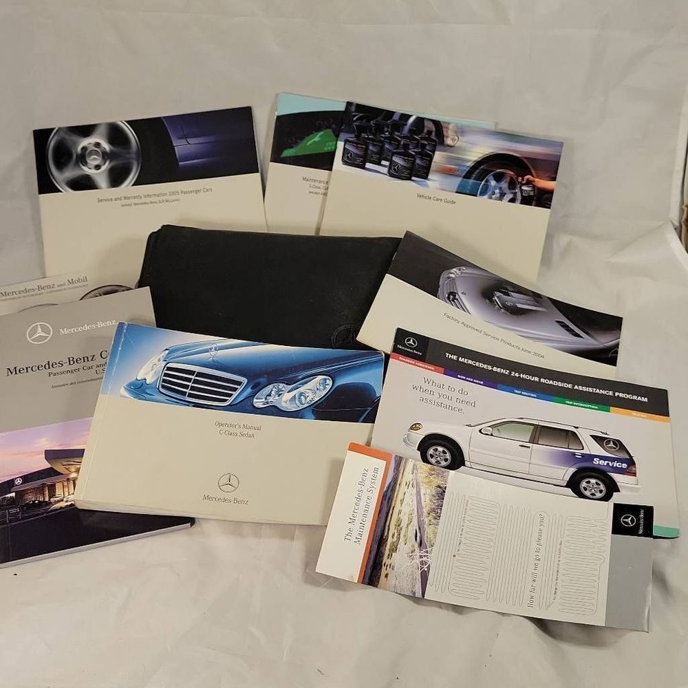 Mercedes-Benz 2005 C-Class Sedan Operator Manual C 230 C 240 C320 car Owner Book